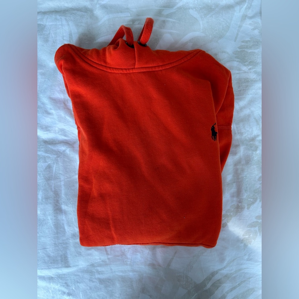 Ralph Lauren Orange Hoodie US L
